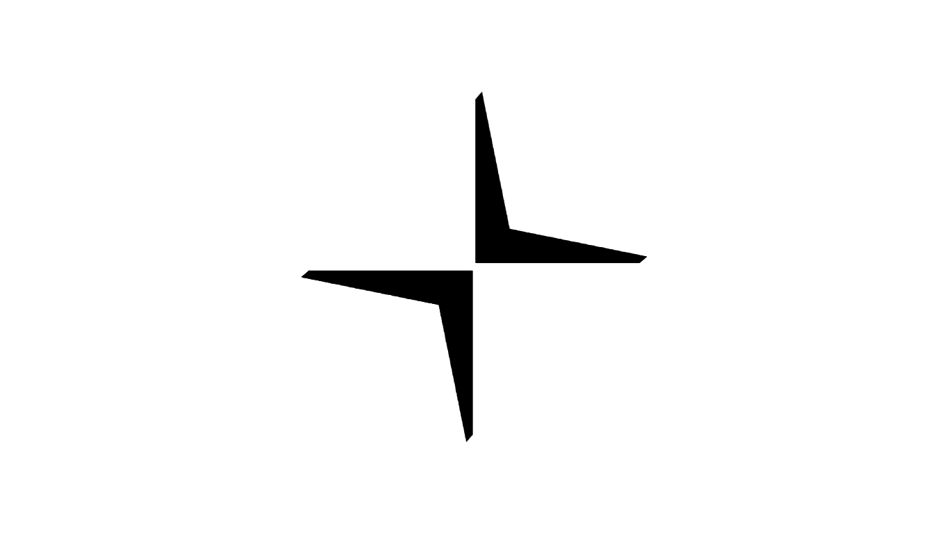 Polestar car brand logo